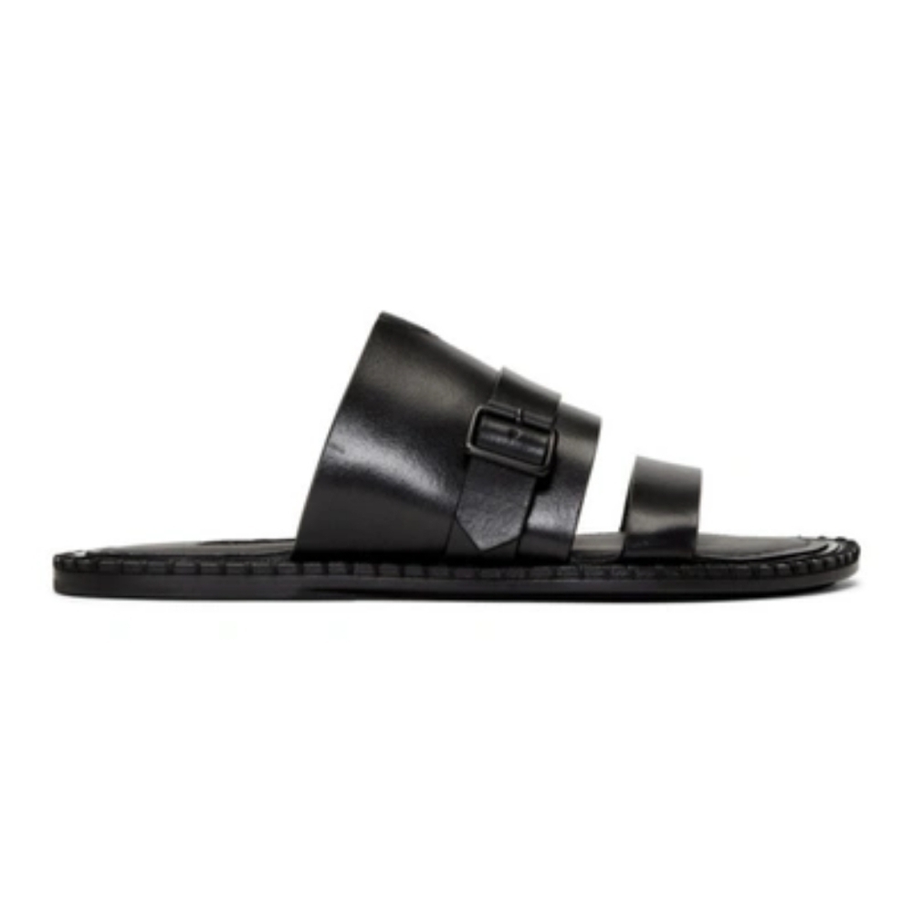 Ann Demeulemeester Black leather sandals size 40 BNWB